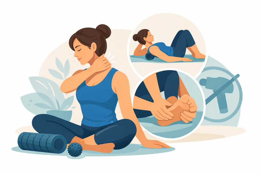 Selbstmassage ohne Massagepistole: So geht’s