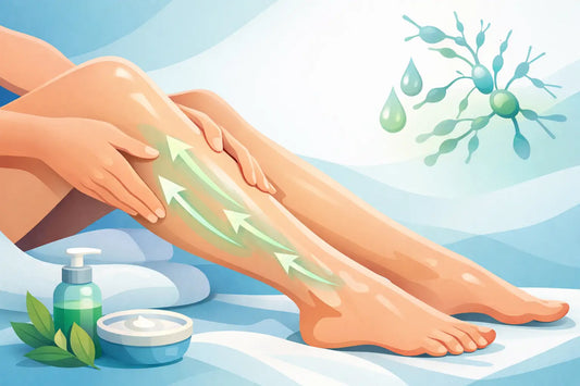 Lymphfluss anregen: Beine mit Massage entlasten