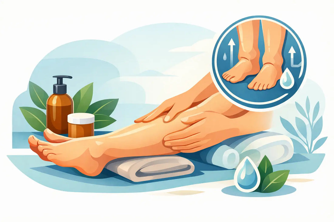 Massage bei geschwollenen Beinen - was hilft?