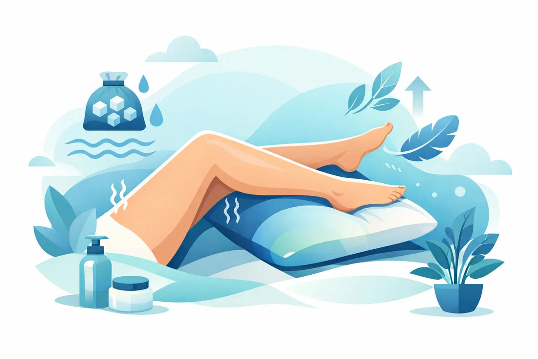 Beine mit Schweregefühl entlasten