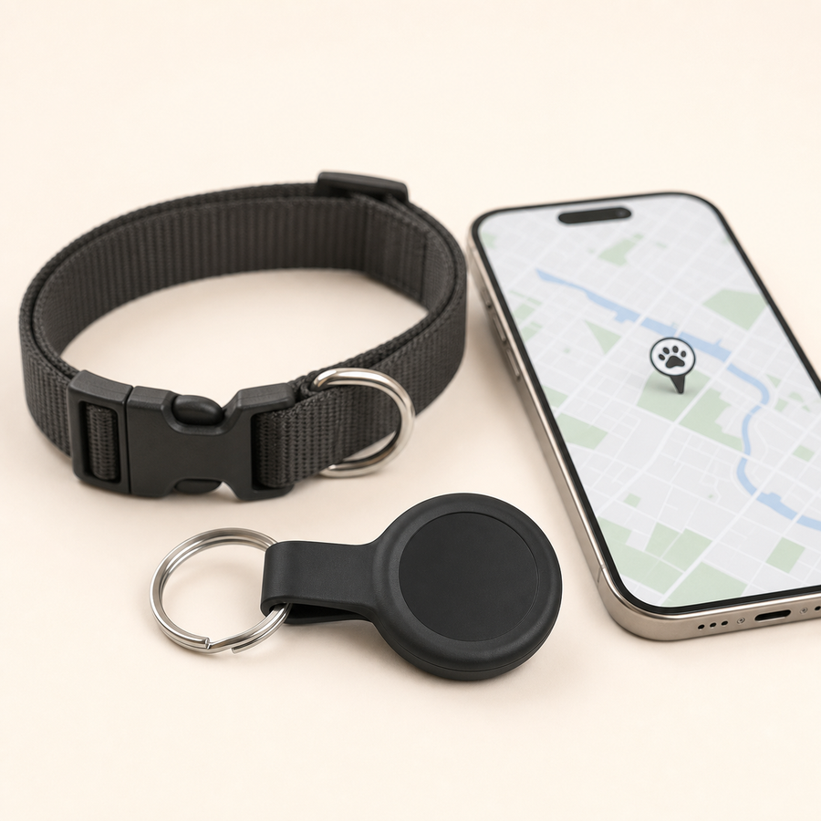 Hunde GPSPawSafe Hunde- & Katzenfinder – smarter Ortungstracker für Halsband und Geschirr