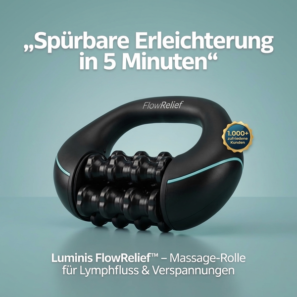Luminis FlowRelief™ – Deine tägliche Tiefenmassage für Zuhause